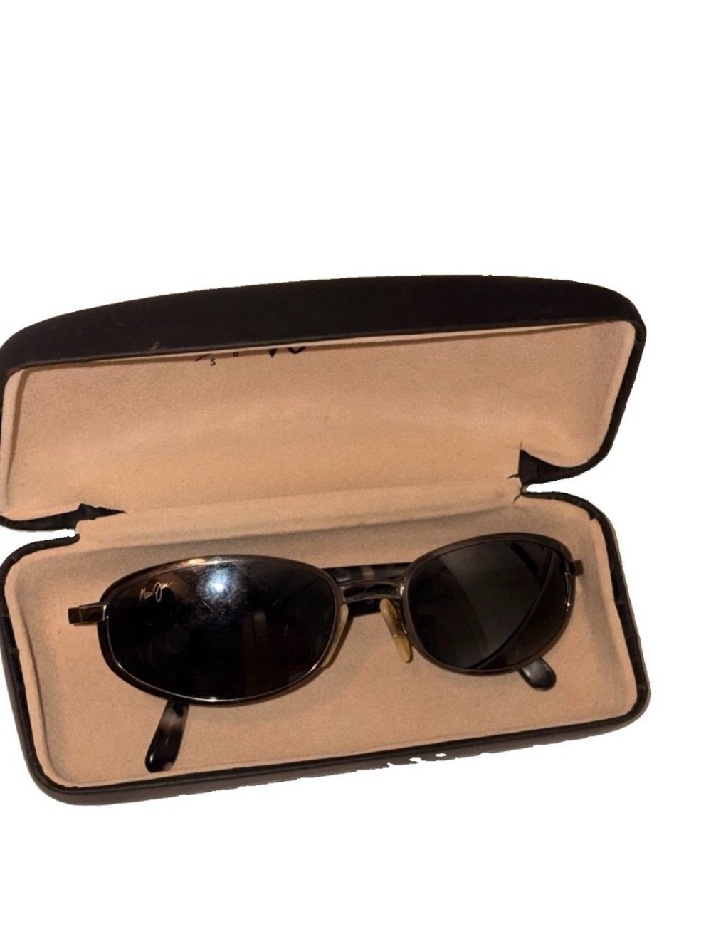 Vintage Maui Jim Gulfstream MJ-151-02 Sunglasses Gunmetal Grey Polarized Japan